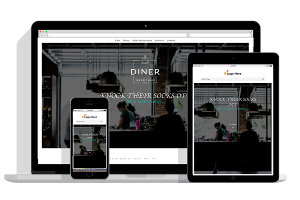 WordPress Responsive Restaurant Theme Two