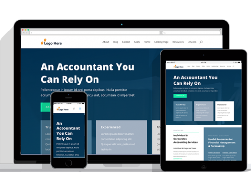 WordPress Responsive Accountant Theme