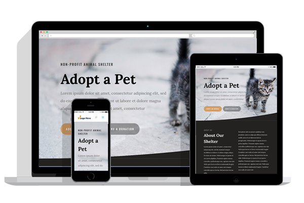 WordPress Responsive Animal Shelter Theme
