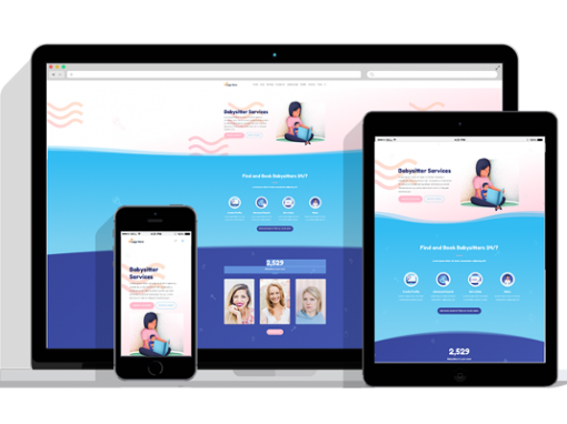 WordPress Responsive Babysitter Theme