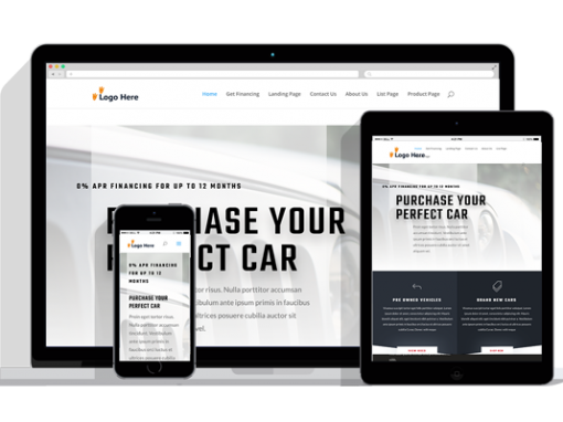 WordPress Responsive Car Dealer Theme