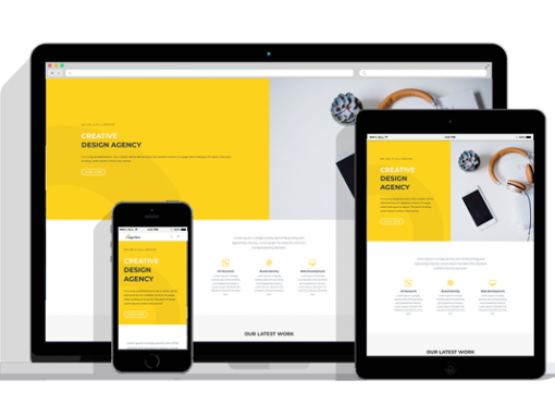 WordPress Responsive Design Agency Theme