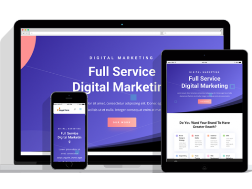 WordPress Responsive Digital Marketing Theme