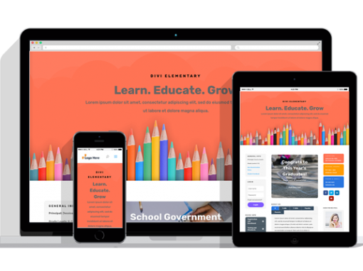 WordPress Responsive Elementary School Theme