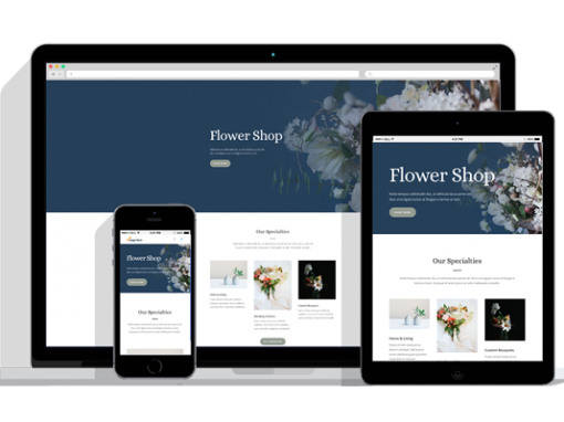 WordPress Responsive Florist Theme