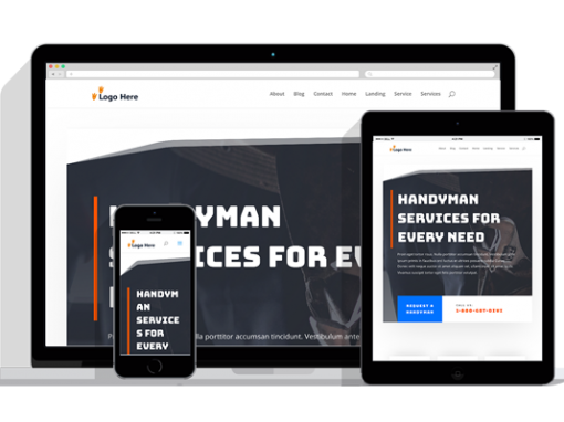 WordPress Responsive Handyman Theme