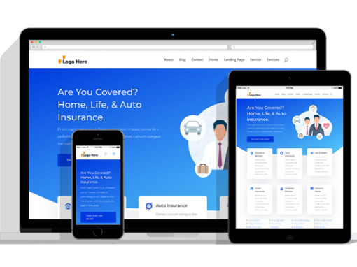 WordPress Responsive Insurance Agency Theme