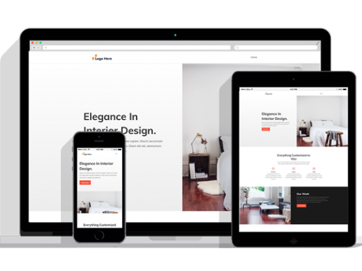 WordPress Responsive Interior Design Theme