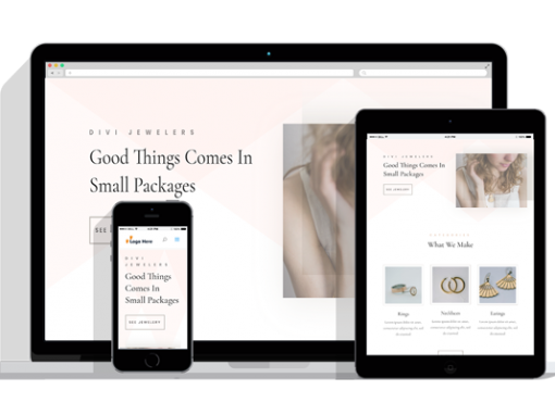 WordPress Responsive Jeweler Theme