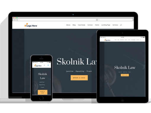 WordPress Responsive Law Firm Theme