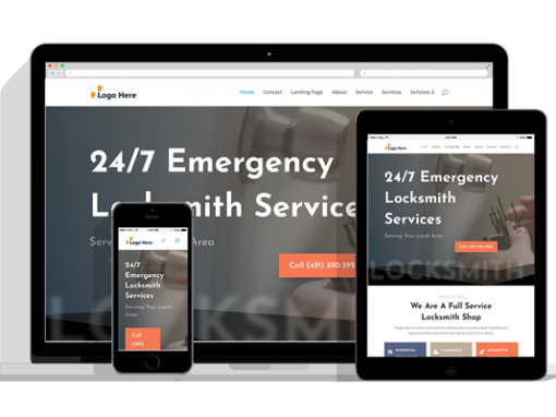 WordPress Responsive Lock Smith Theme