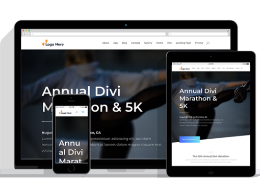 WordPress Responsive Marathon Theme