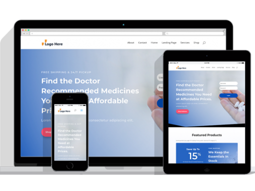 WordPress Responsive Pharmacy Theme