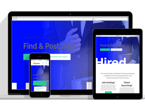 WordPress Responsive Recruiter Theme