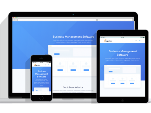 WordPress Responsive Business Management Software Theme