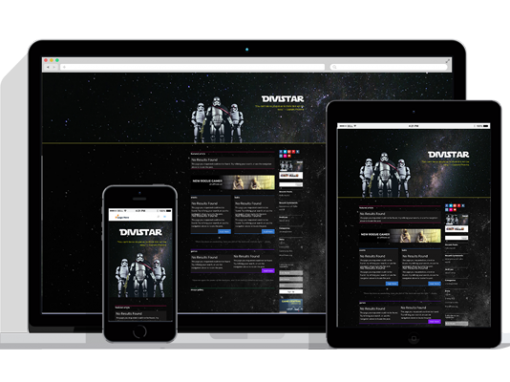 WordPress Responsive Star War Theme