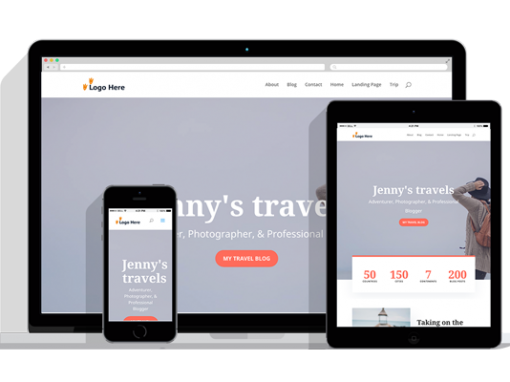 WordPress Responsive Travel Blog Theme