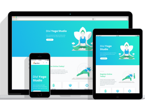 WordPress Responsive Yoga Theme